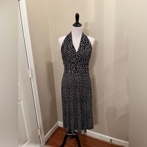 Jones Studio Black and White Polka Dot dress believe it’s a Size 12